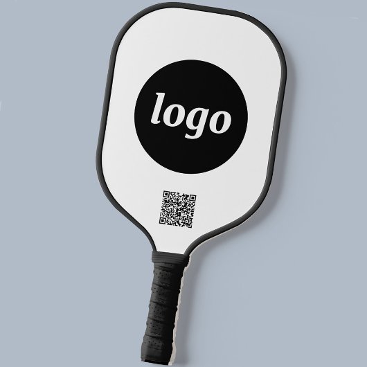 Einfache QR-Code-Werbung Pickleball Schläger