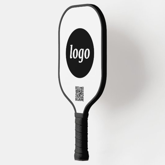 Einfache QR-Code-Werbung Pickleball Schläger (Links)