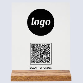 Einfache QR-Codeprüfung für Logos bei Bestellung Acrylschild