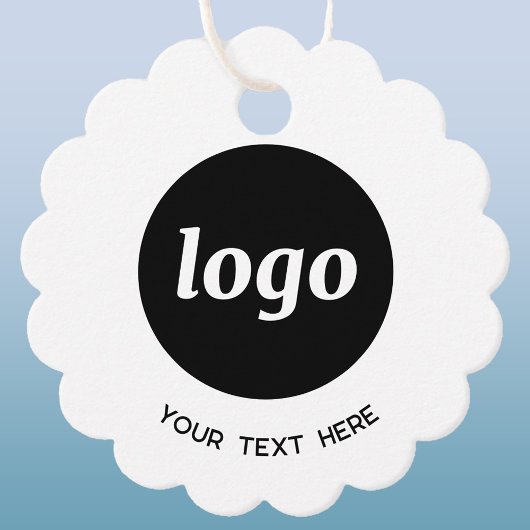 Einfache QR-Logos Text GeschäftspreisTags Geschenkanhänger