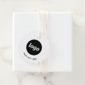 Einfache QR-Logos Text GeschäftspreisTags Geschenkanhänger (Beispiel)