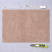 Einfache realistische Burlap Rustikale Weibchenblü Seidenpapier (Handwerk)