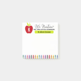 Einfache Red Apple Teacher's Elementarstudio Post-it Klebezettel