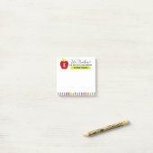 Einfache Red Apple Teacher's Elementarstudio Post-it Klebezettel (Auf Schreibtisch)