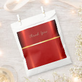 Einfache Red Favor Bag Geschenktütchen (Ausgeschnitten)