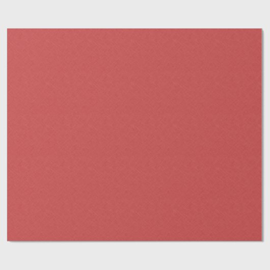 Einfache Red Linen Textur Geschenkpapier (Flach)