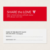 Einfache Referenz zum Roten Rosenherz (Vorne & Hinten)