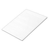 Einfache Regel für die Uni mit grüner Linie Notizblock (angewinkelt)