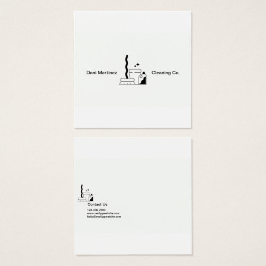 Einfache Reinigungsdienste für weißen und schwarze (Vorne & Hinten)