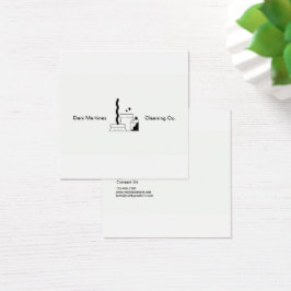 Einfache Reinigungsdienste für weißen und schwarze