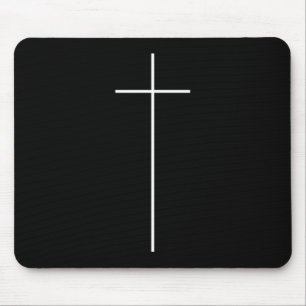 Einfache religiöse Kreuzigung Christlich katholisc Mousepad