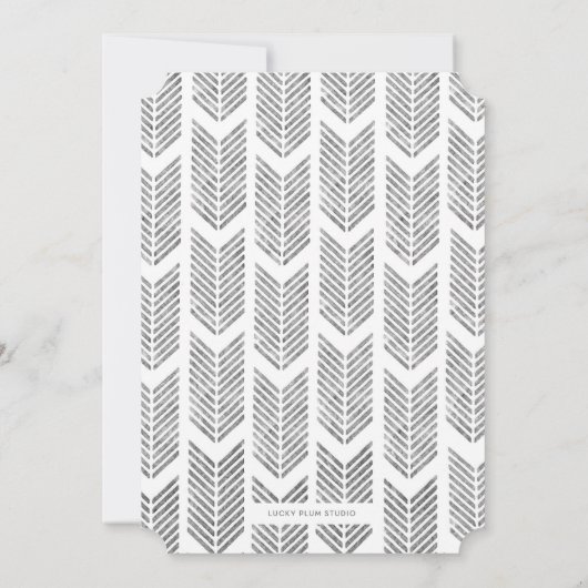 Einfache religiöse Weihnachtskarte Einladung (Rückseite)