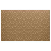 Einfache Renaissance-Damaskus, Burnt Caramel Stoff (Yard (91,4 cm))