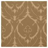 Einfache Renaissance-Damaskus, Burnt Caramel Stoff (Muster)