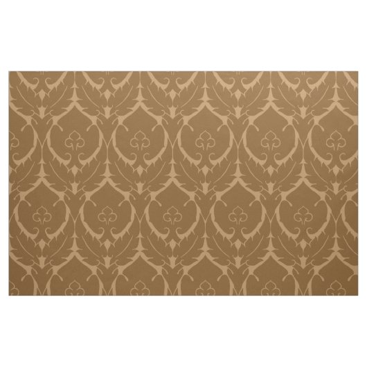 Einfache Renaissance-Damaskus, Burnt Caramel Stoff (Fat Quarter (45,7 x 55,9 cm))