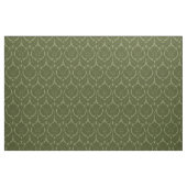 Einfache Renaissance-Damaskus, Olivengrün Stoff (Yard (91,4 cm))