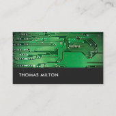 Einfache Reparatur des grauen Mainboards Visitenkarte (Vorderseite)