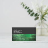 Einfache Reparatur des grauen Mainboards Visitenkarte (Stehend Vorderseite)