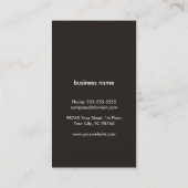 Einfache Reparatur des grauen Mainboards Visitenkarte (Rückseite)