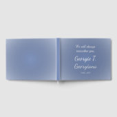 Einfache, respektvolle Erinnerungen Gästebuch (Voll)