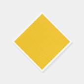 Einfache Retro Honeycomb Gold Serviette (Ecke)