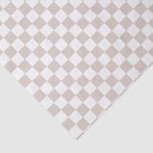 Einfache Retro-Prüfmuster-Beige Seidenpapier (Ausschnitt)