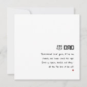 Einfache Retro Sunset Chat Paws Funny Cat Vater Ca Karte (Vorderseite)