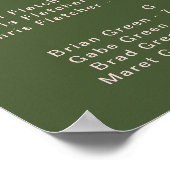 Einfache Retro Vibe Albergo Rodelbahn mit Aussicht Poster (Ecke)