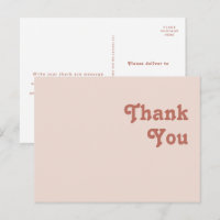 Einfache Retro-Vibes | Blush Pink Wedding Danke