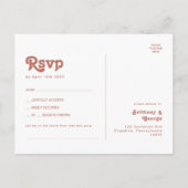 Einfache Retro-Vibes | Old Rose Song Request UAWG Postkarte (Rückseite)