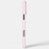 Einfache rosa Anfangsmonogramm Case-Mate iPhone Hülle (Rückseite / Rechts)