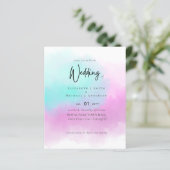 Einfache rosa blaue Fassade Blau Moderne Budget Ho (Stehend Vorderseite)