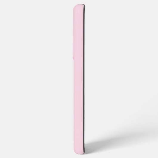 Einfache Rosa mit Skript-Individuelle Name Samsung Galaxy Hülle (Rückseite (Horizontal))
