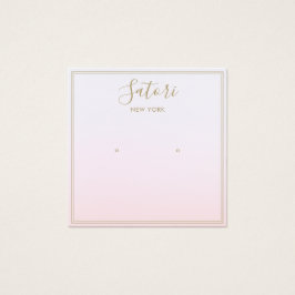 Einfache rosa Ombre Script Stuhlvorführung Anzeige