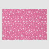 Einfache rosa Weihnachten Seidenpapier (Vorderseite)