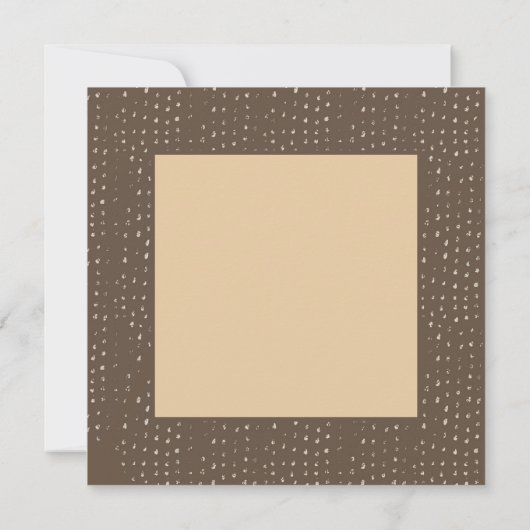 Einfache Rose Dankeschön Karte (Rückseite)