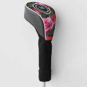 Einfache Rose Golf Head Cover - Custom Flo Headcover (angewinkelt)