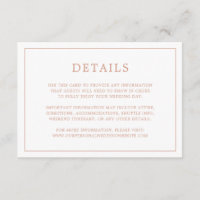 Einfache Rose Rosa Monogramm Elegante Hochzeit