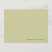 einfache Rosh Hashanah Karte (Rückseite)