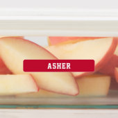 Einfache Rot-Blau-Grün-Orange-Personalisierte Haut Etiketten (Befestigt)