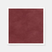 Einfache Rote Farbe des Weines Serviette (Vorderseite)