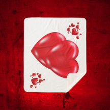 Einfache rote Herzen am Tag des weißen Happy Valen