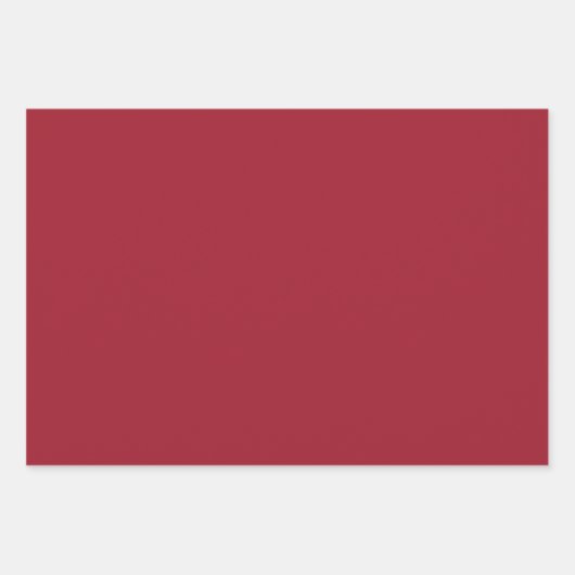 Einfache Rote Namen und Snowflake Muster Weihnacht Geschenkpapier Set (Vorderseite 2)