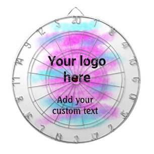 Einfache rote Pi Wasserfarbe fügen Sie Ihr Logo be Dartscheibe