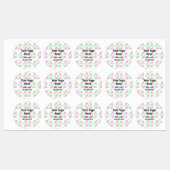 Einfache rote Pi Wasserfarbe fügen Sie Ihr Logo be Etiketten (Blatt)