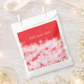 Einfache rote Rosa glitt funkelnde Sterne fügen Ih Geschenktütchen (Ausgeschnitten)