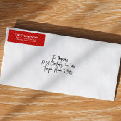 Einfache rote Streifen Whimsisches Minimalistische