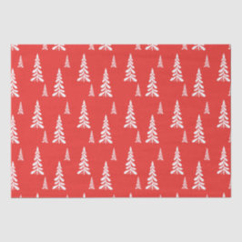 Einfache Rote Weihnachten Weihnachten Pinien Schne Seidenpapier