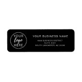 Einfache Rücksendeadresse (Vorne)