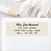 Einfache Rücksendeadresse (Insitu)